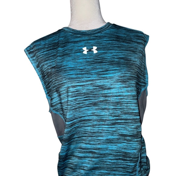 Under Armour Women's Blue Sleeveless Top - Picture 3 of 3